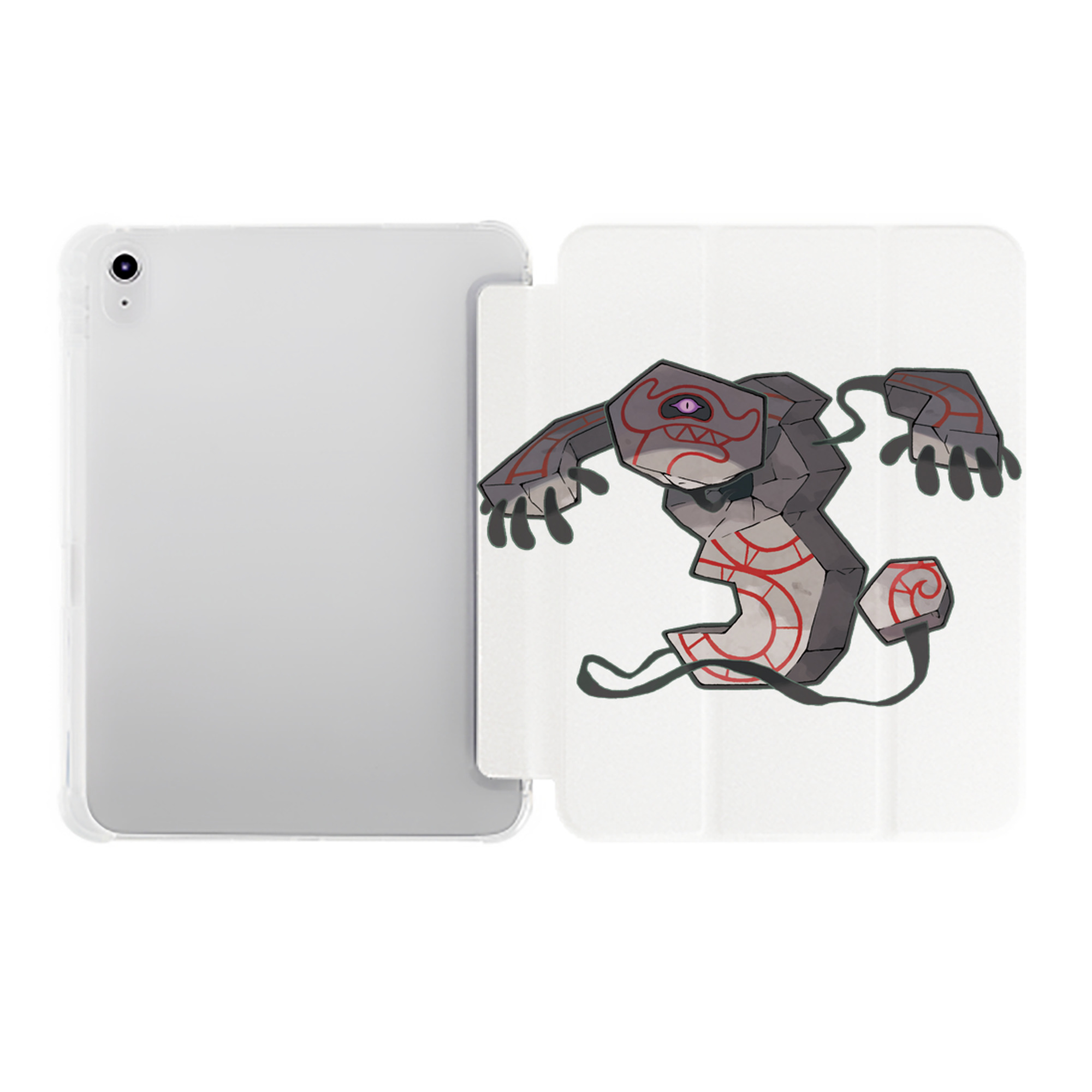 （画像用） ポケットモンスター Pokémon IPad ケース ペン収納付き 三つ折りスタンド PUレザー×シリコン 対応機種9.5/10.5/10.9インチ